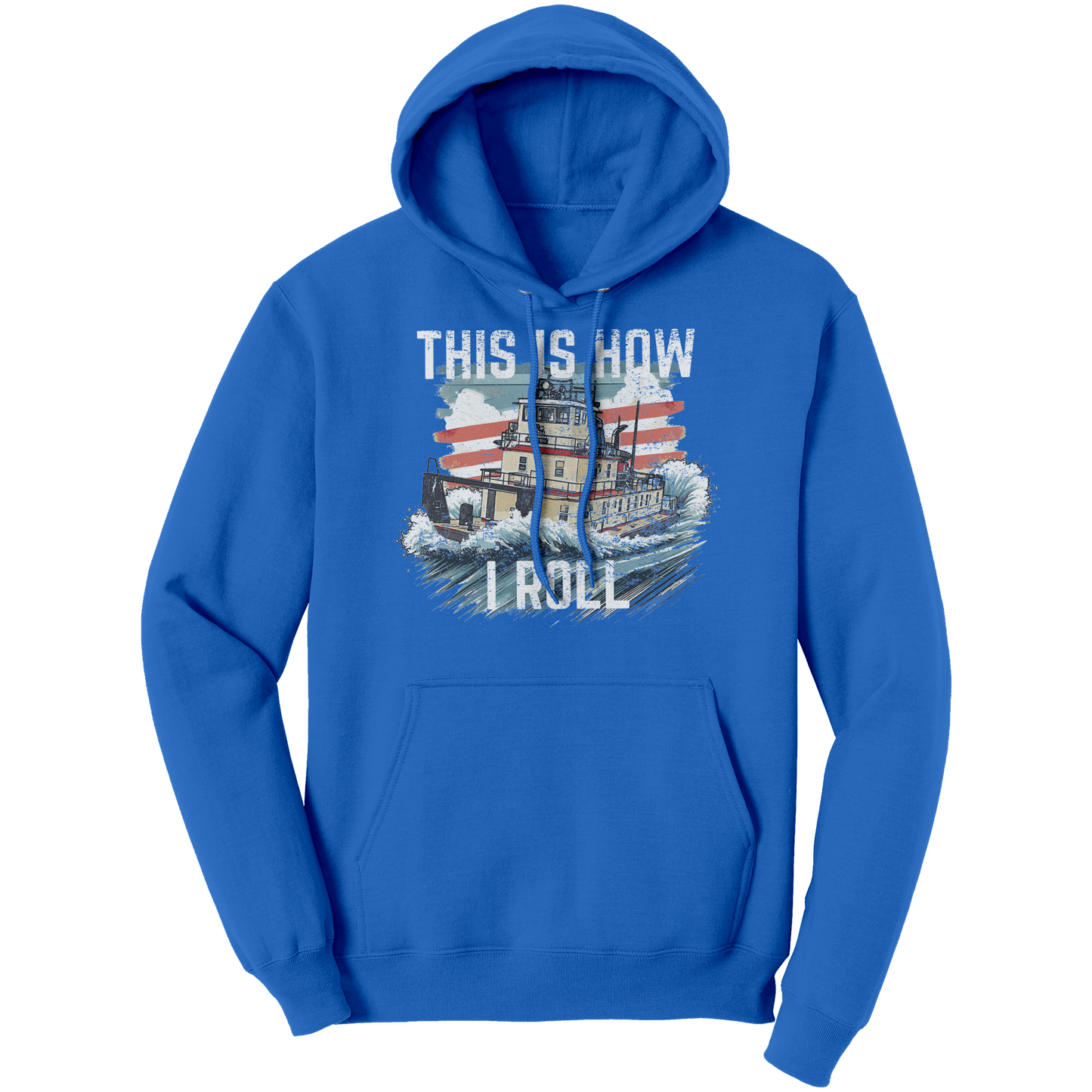 This Is How Towboaters Roll River Rat T-Shirt