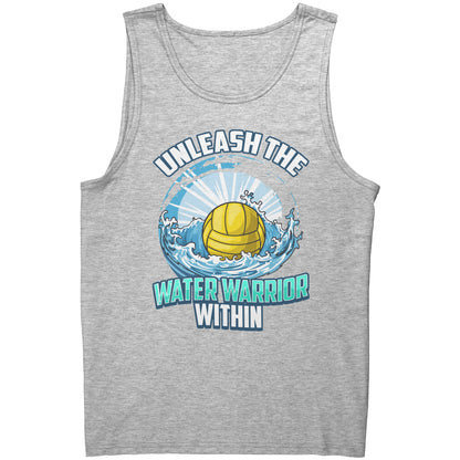 Unleash The Water Warrior Within - Water Polo Ball Splash Tank Top