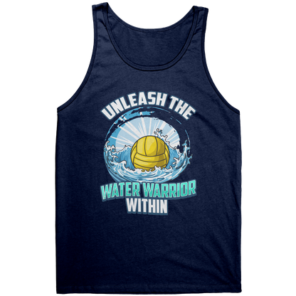 Unleash The Water Warrior Within - Water Polo Ball Splash Tank Top