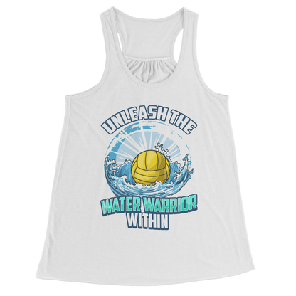 Unleash The Water Warrior Within - Water Polo Ball Splash Tank Top