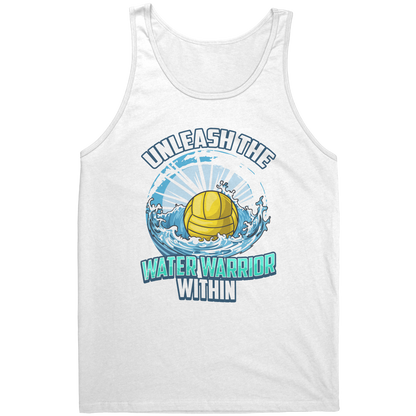 Unleash The Water Warrior Within - Water Polo Ball Splash Tank Top