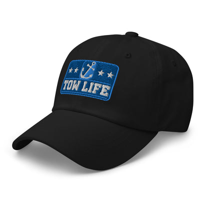 TOW LIFE - Merchant Mariner Towboater Anchor | Classic Dad Hat