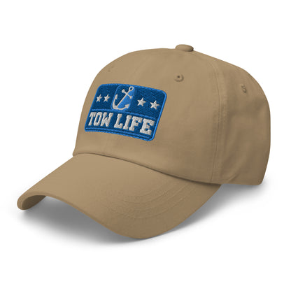 TOW LIFE - Merchant Mariner Towboater Anchor | Classic Dad Hat