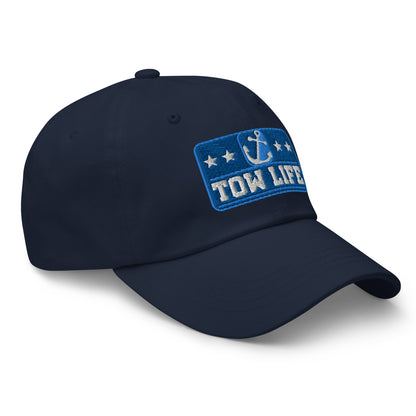 TOW LIFE - Merchant Mariner Towboater Anchor | Classic Dad Hat