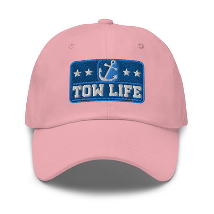 TOW LIFE - Merchant Mariner Towboater Anchor | Classic Dad Hat