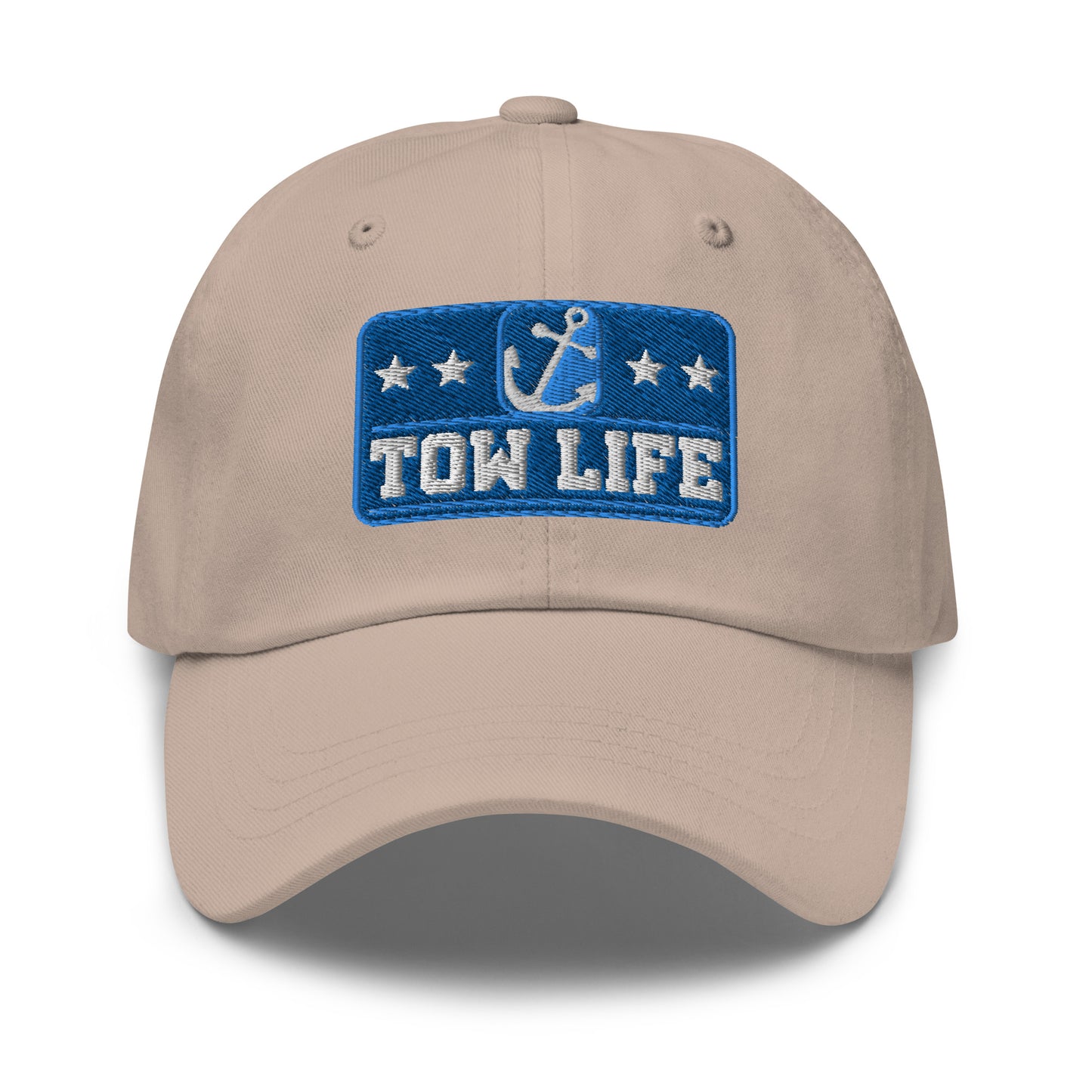 TOW LIFE - Merchant Mariner Towboater Anchor | Classic Dad Hat