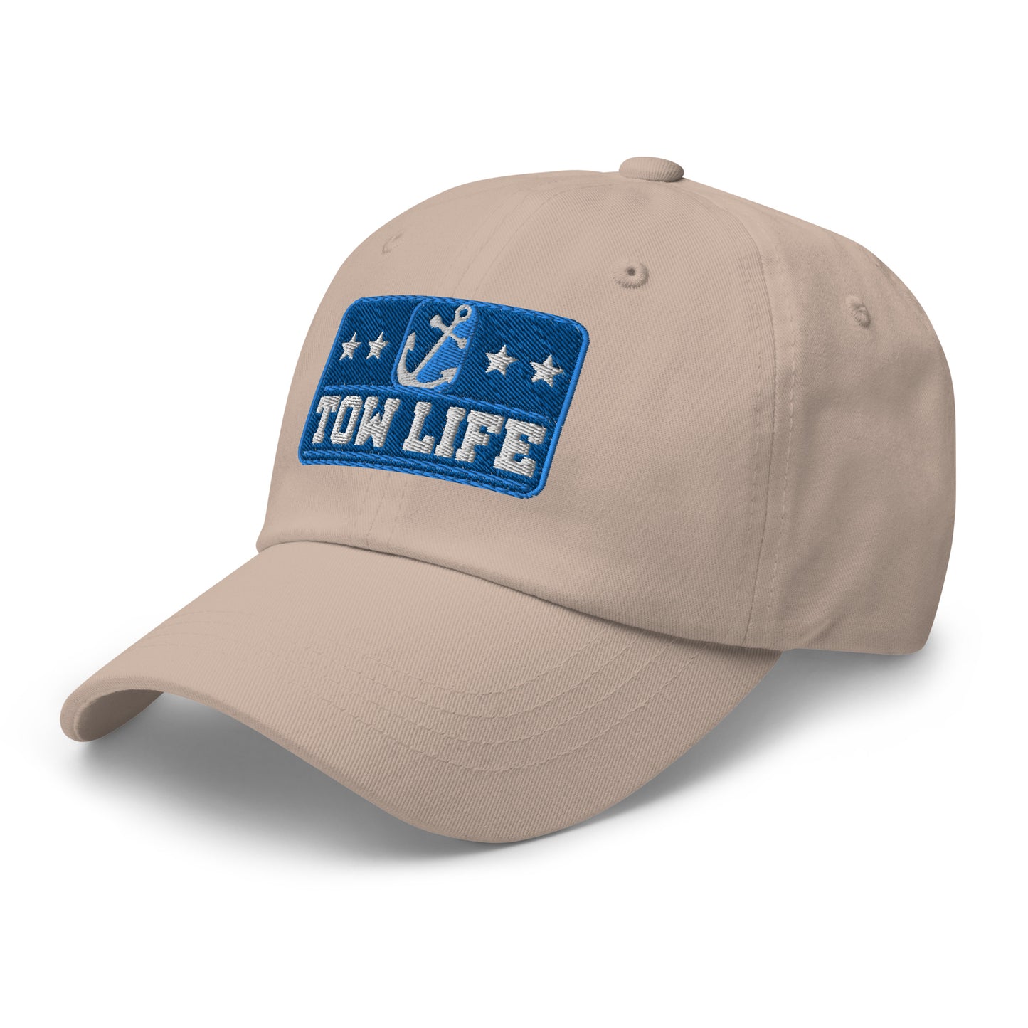 TOW LIFE - Merchant Mariner Towboater Anchor | Classic Dad Hat