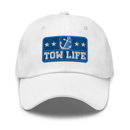 TOW LIFE - Merchant Mariner Towboater Anchor | Classic Dad Hat