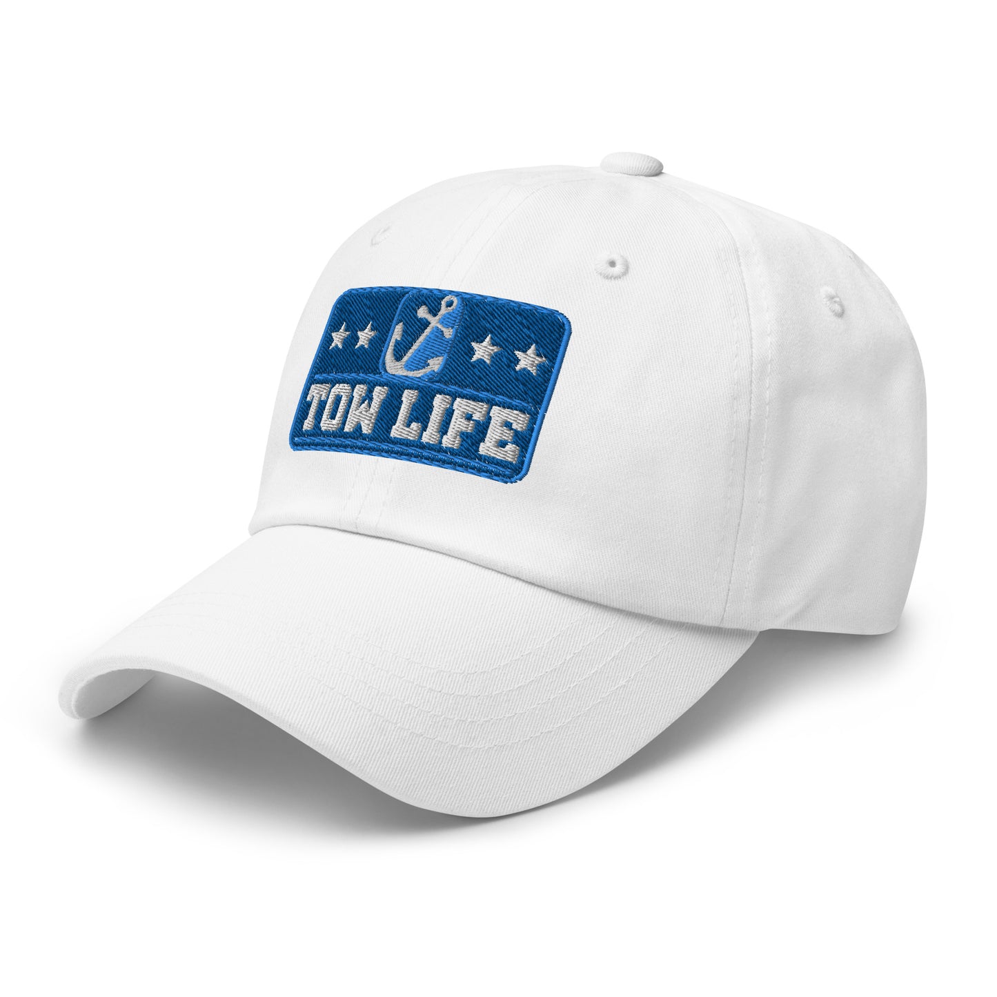 TOW LIFE - Merchant Mariner Towboater Anchor | Classic Dad Hat