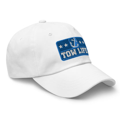 TOW LIFE - Merchant Mariner Towboater Anchor | Classic Dad Hat