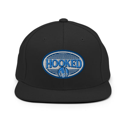 HOOKED - Bass Fishing Hat For Men Women | Snapback Hat