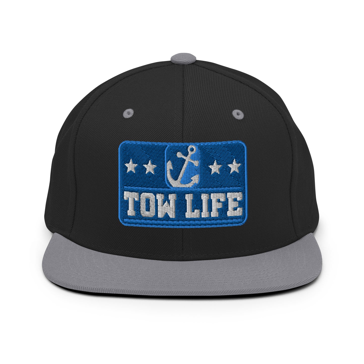 TOW LIFE Merchant Mariner Towboater Anchor Snapback Hat