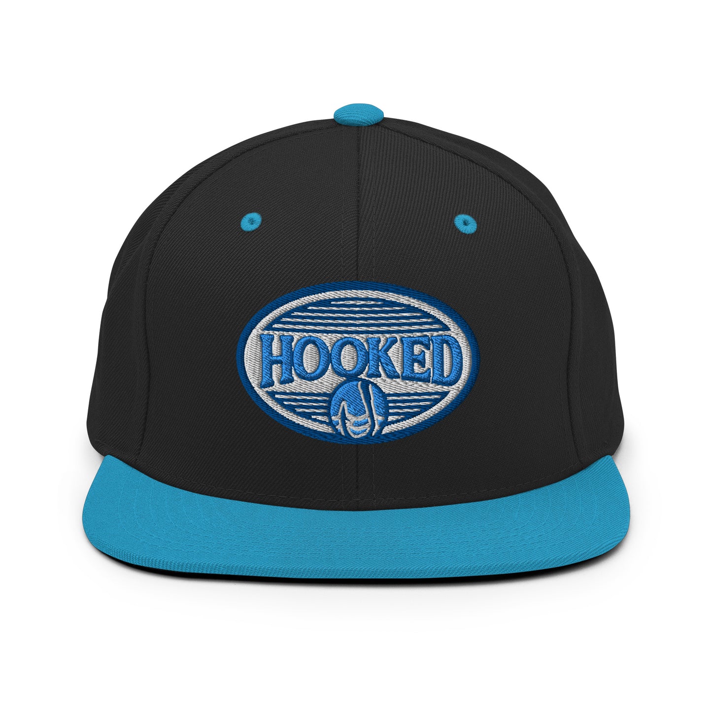 HOOKED - Bass Fishing Hat For Men Women | Snapback Hat