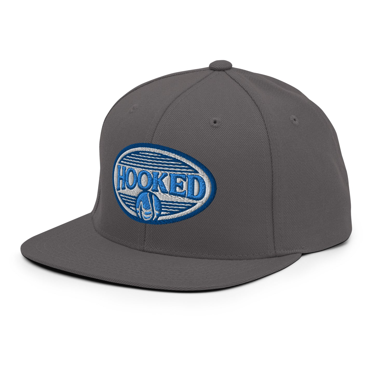 HOOKED - Bass Fishing Hat For Men Women | Snapback Hat