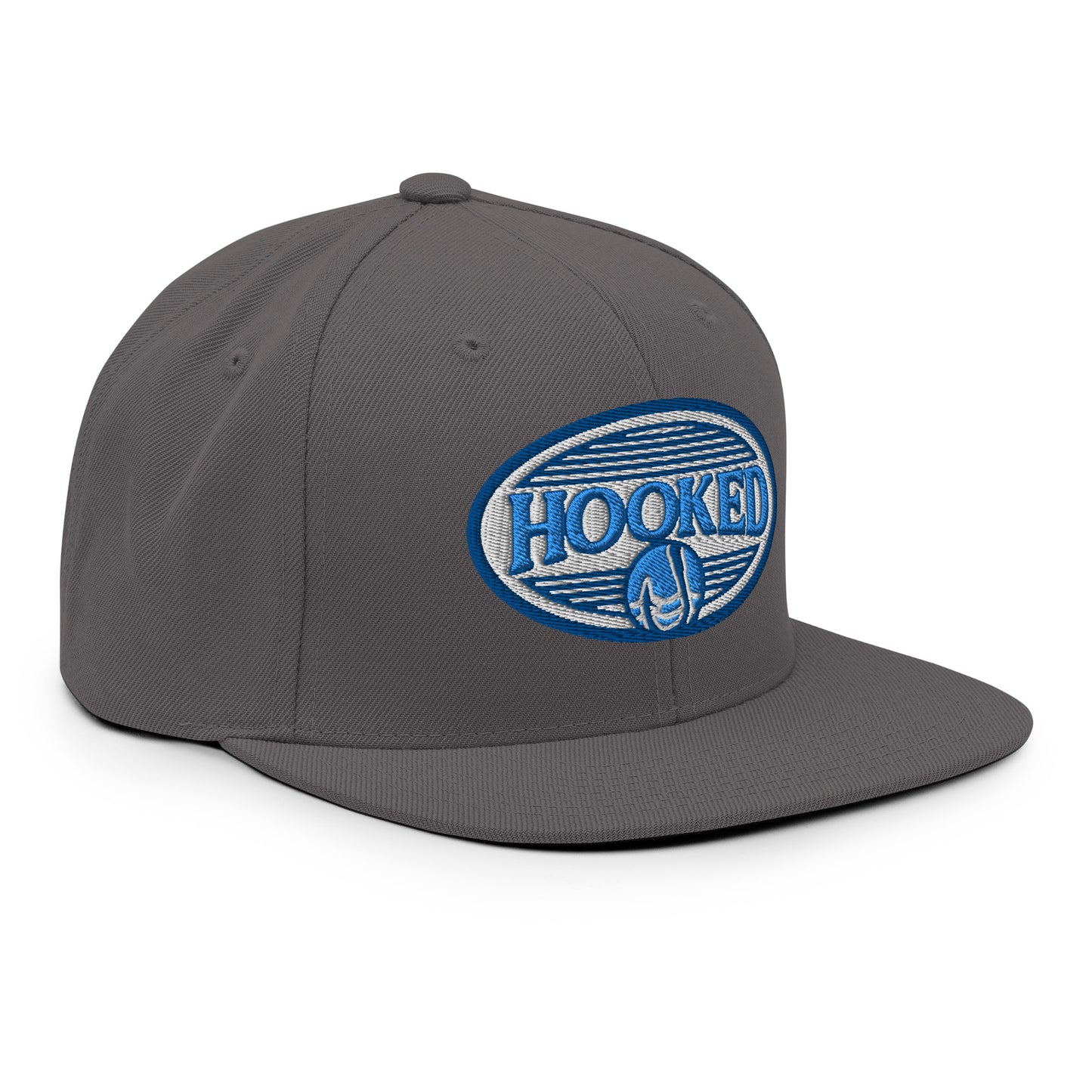 HOOKED - Bass Fishing Hat For Men Women | Snapback Hat