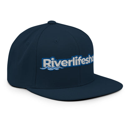 Riverlifeshop Embroidered Classic Snapback Hat