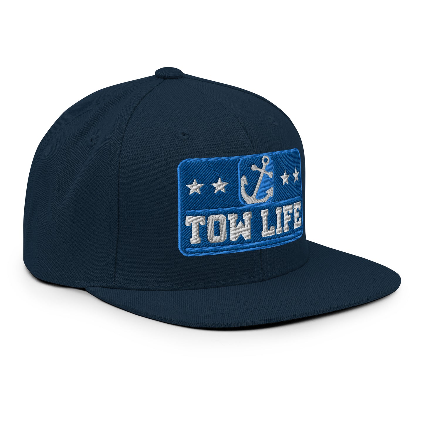 TOW LIFE Merchant Mariner Towboater Anchor Snapback Hat