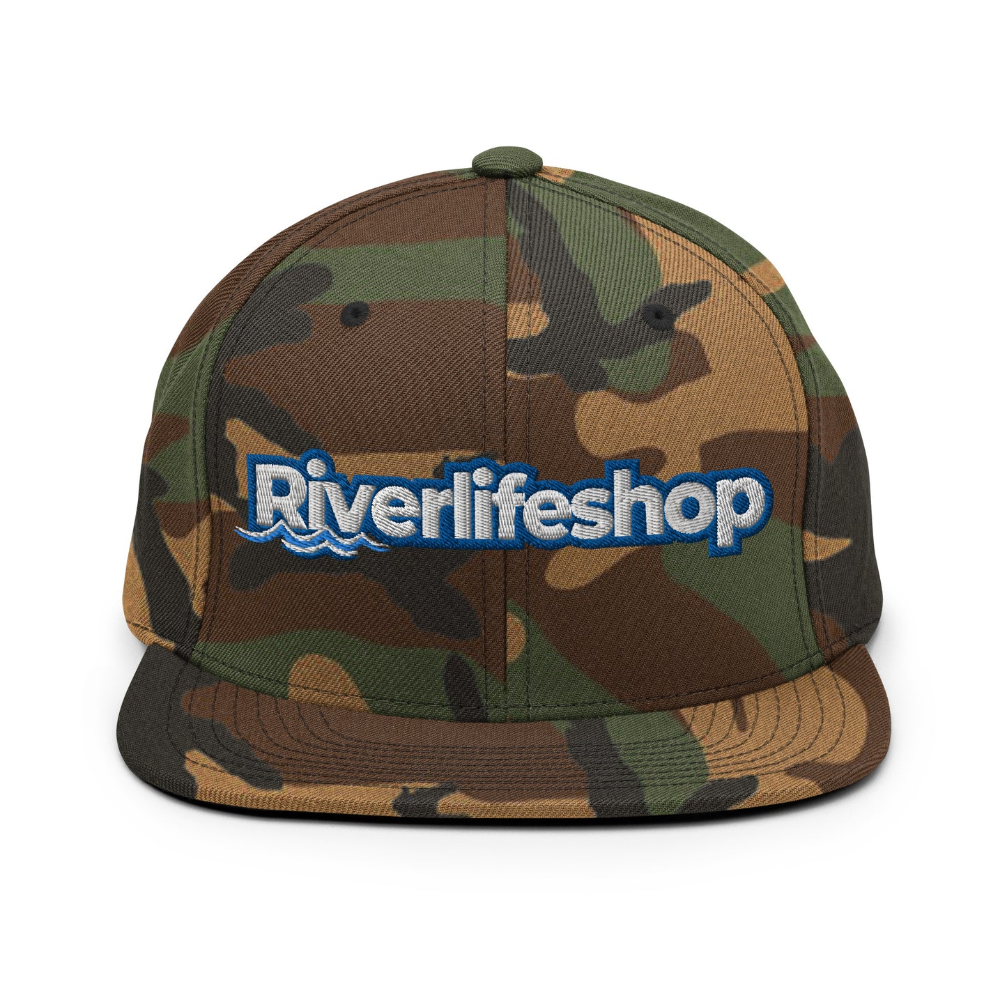 Riverlifeshop Embroidered Classic Snapback Hat