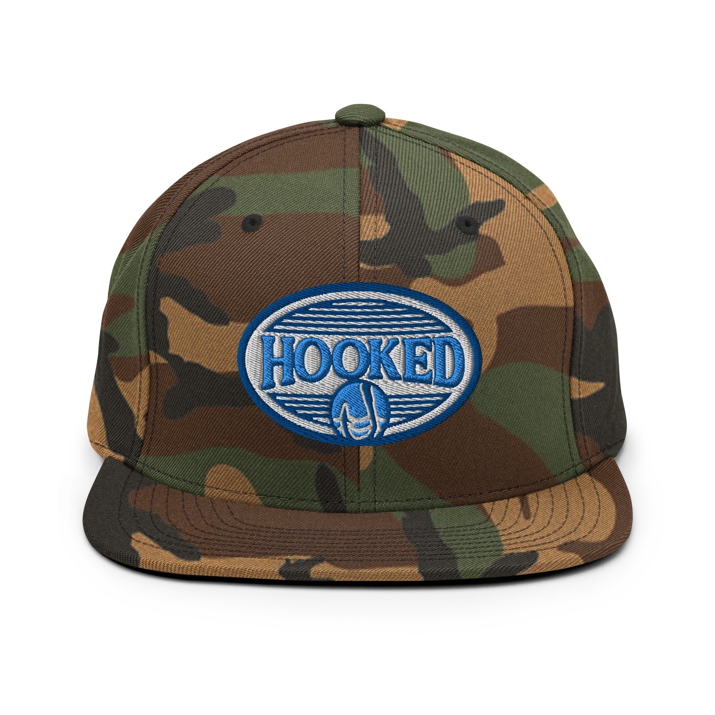 HOOKED - Bass Fishing Hat For Men Women | Snapback Hat