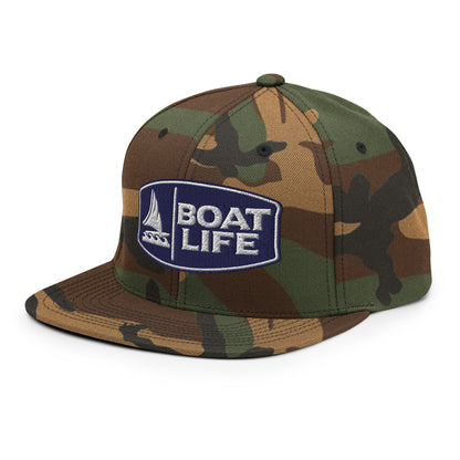 BOAT LIFE - Boat Boating Hat For Men Women | Snapback Hat