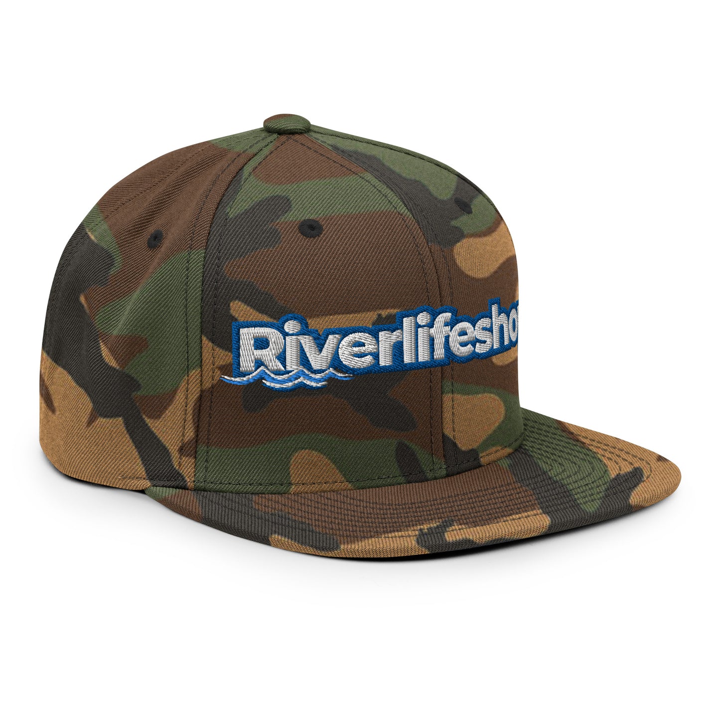 Riverlifeshop Embroidered Classic Snapback Hat