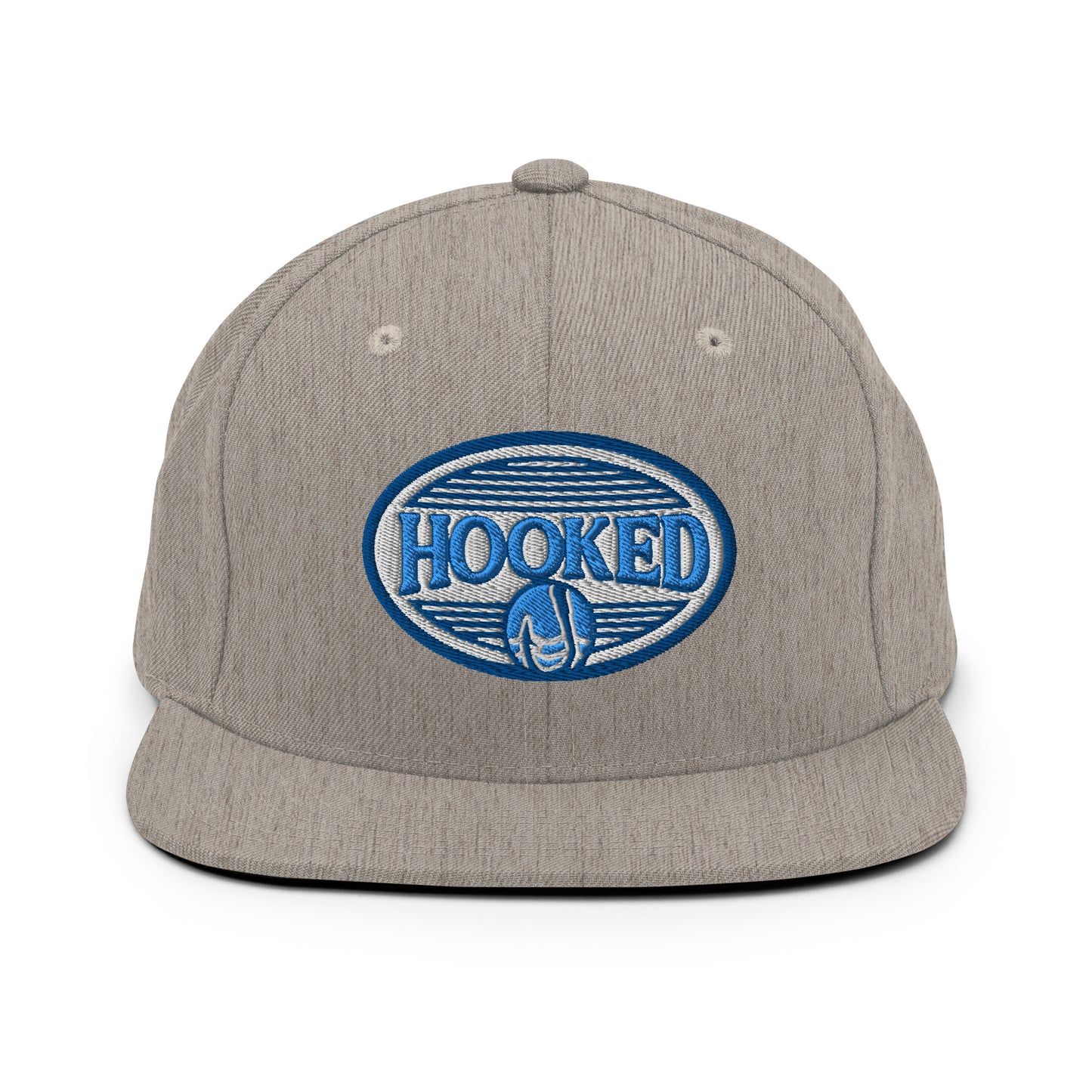 HOOKED - Bass Fishing Hat For Men Women | Snapback Hat