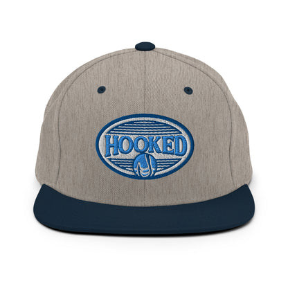 HOOKED - Bass Fishing Hat For Men Women | Snapback Hat