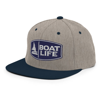 BOAT LIFE - Boat Boating Hat For Men Women | Snapback Hat