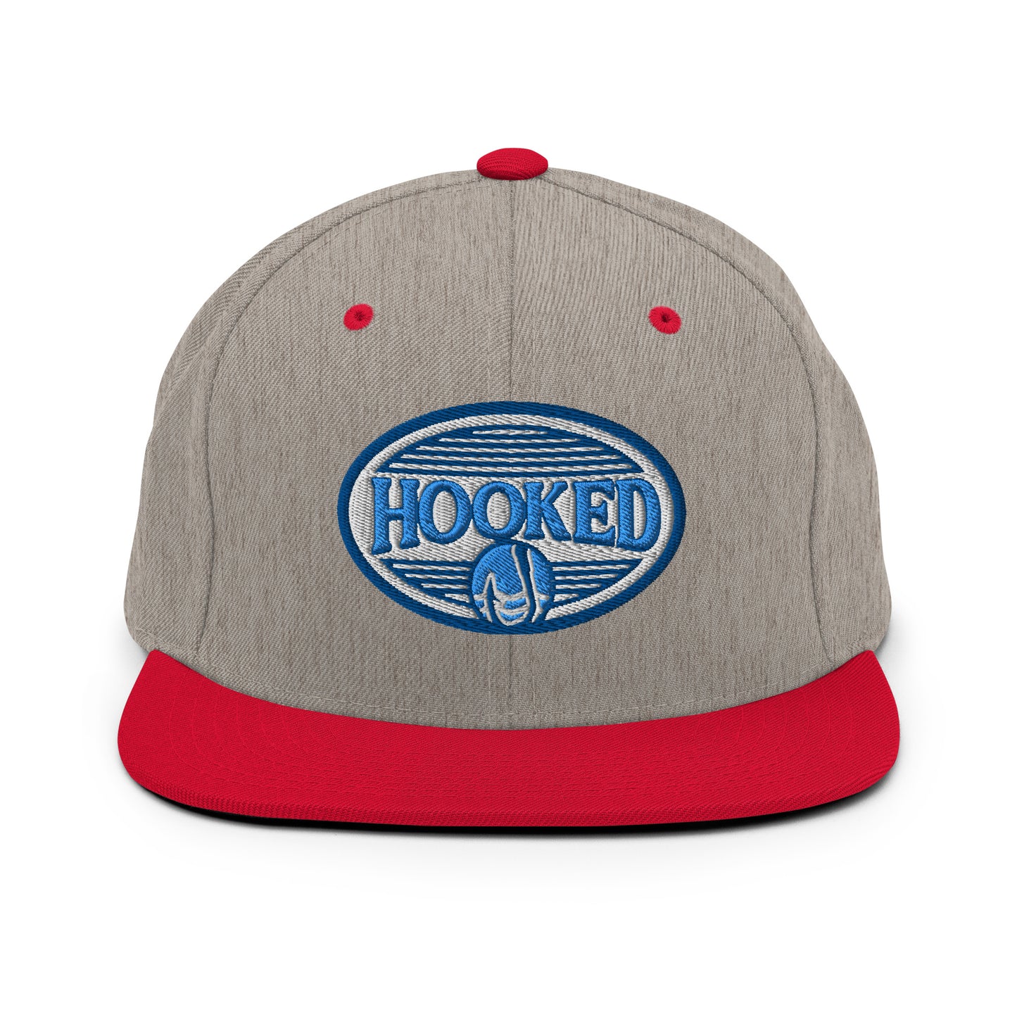 HOOKED - Bass Fishing Hat For Men Women | Snapback Hat