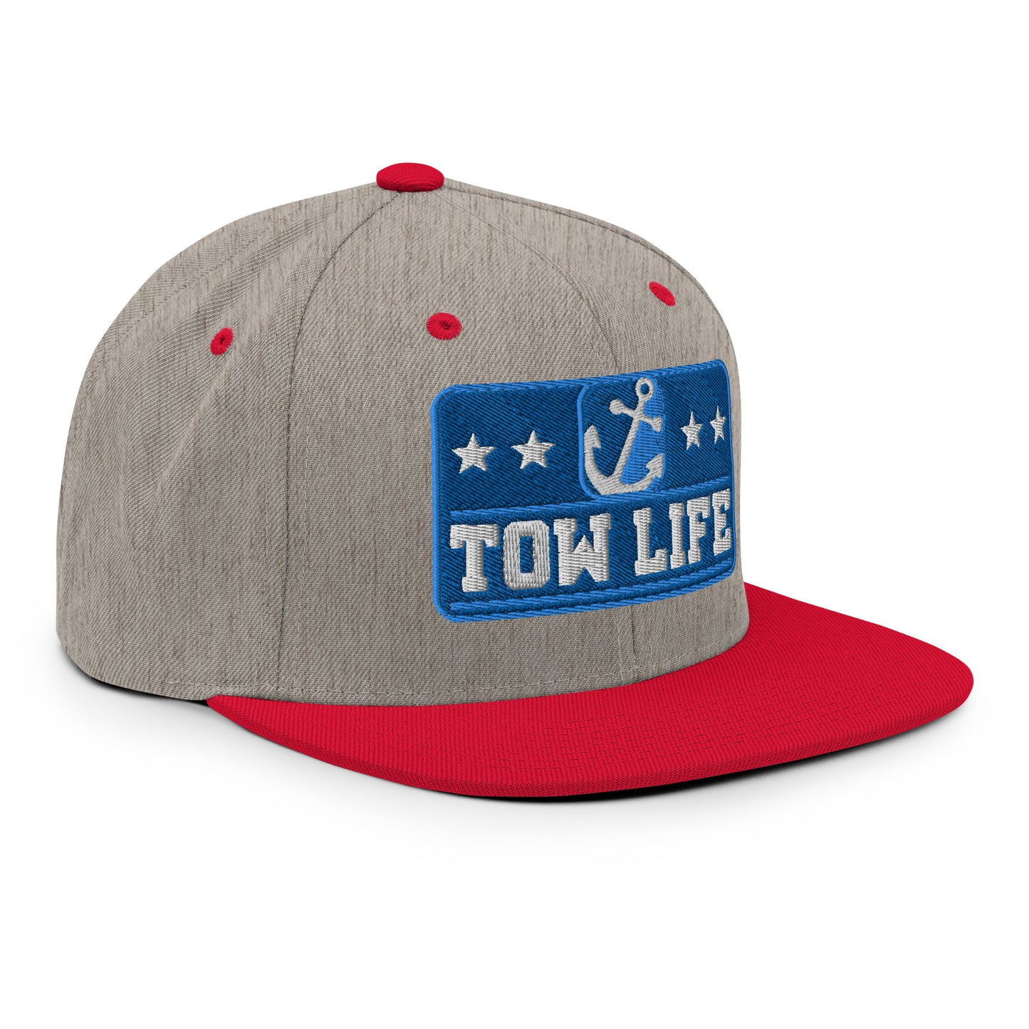 TOW LIFE Merchant Mariner Towboater Anchor Snapback Hat