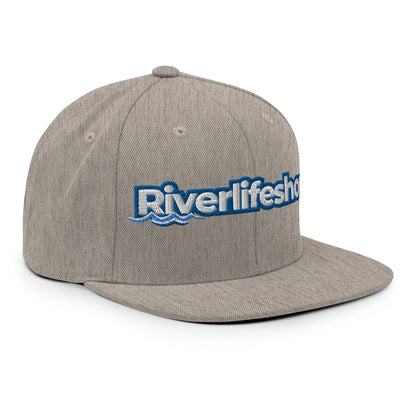 Riverlifeshop Embroidered Classic Snapback Hat