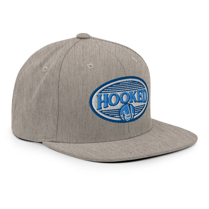 HOOKED - Bass Fishing Hat For Men Women | Snapback Hat