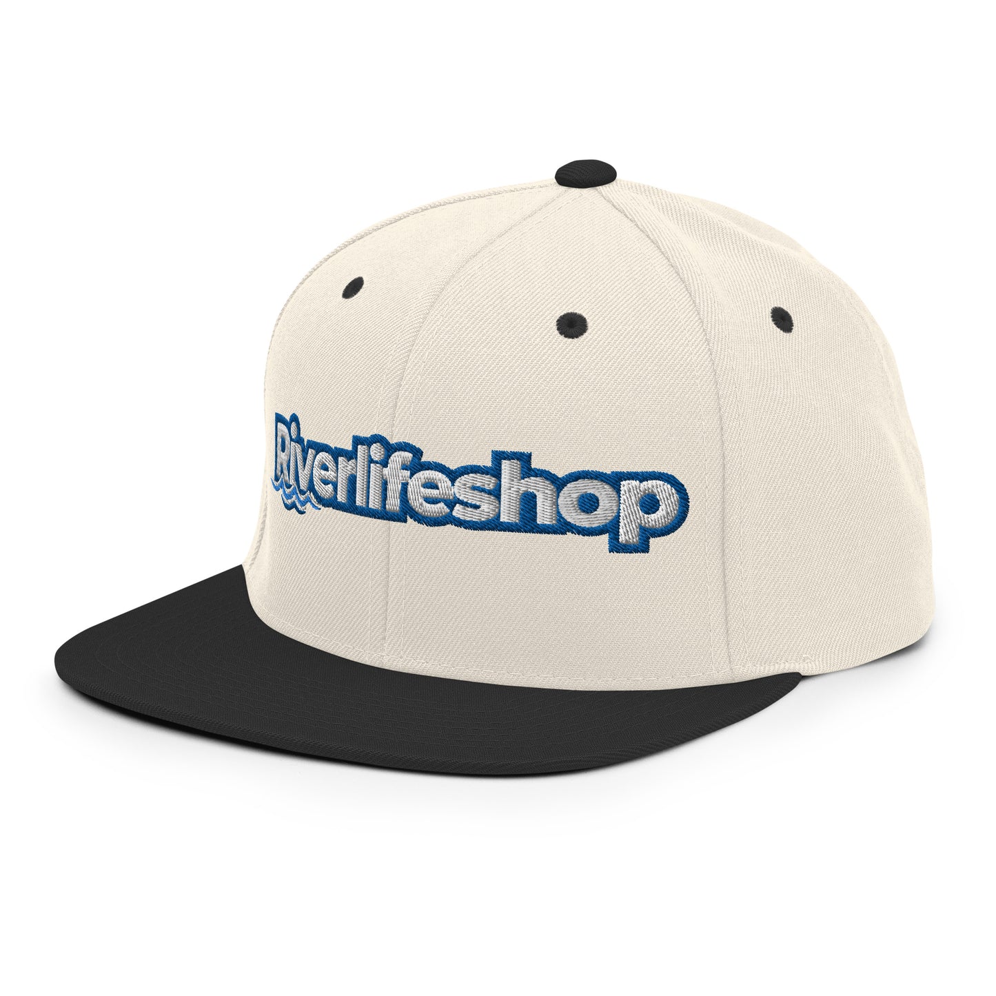 Riverlifeshop Embroidered Classic Snapback Hat