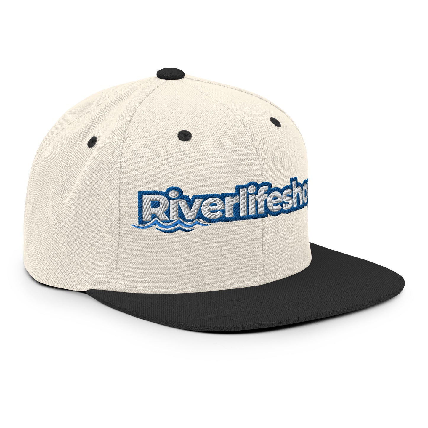 Riverlifeshop Embroidered Classic Snapback Hat