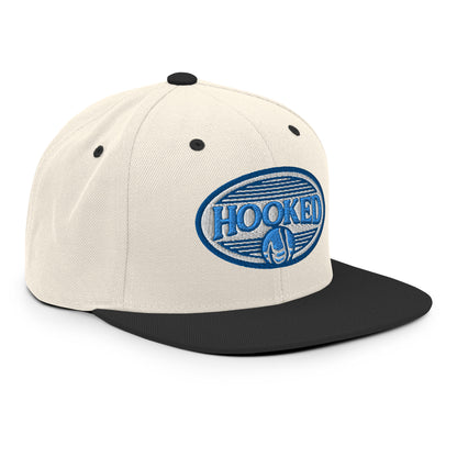 HOOKED - Bass Fishing Hat For Men Women | Snapback Hat