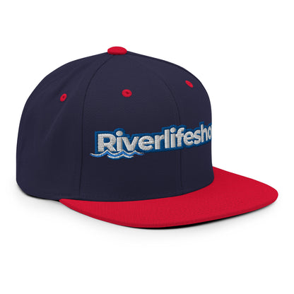 Riverlifeshop Embroidered Classic Snapback Hat