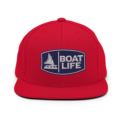 BOAT LIFE - Boat Boating Hat For Men Women | Snapback Hat