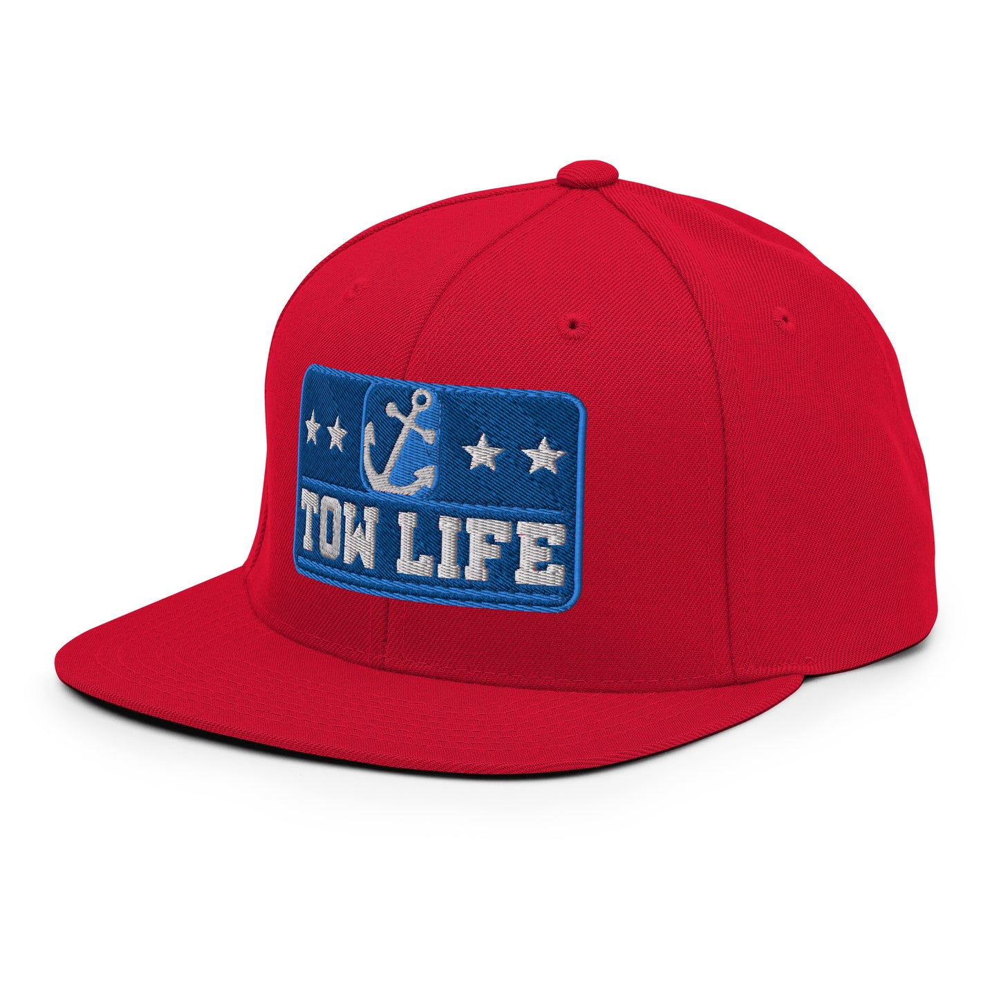 TOW LIFE Merchant Mariner Towboater Anchor Snapback Hat