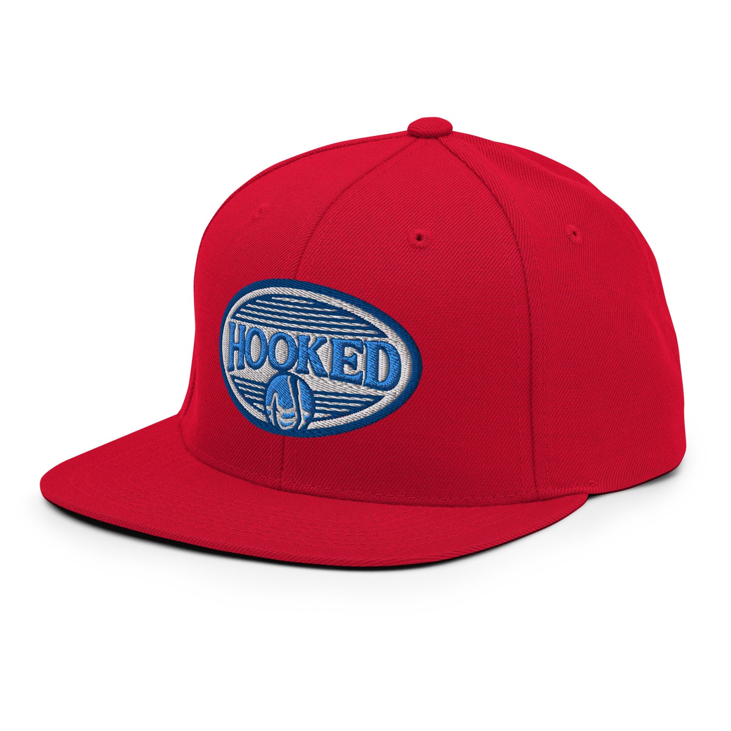 HOOKED - Bass Fishing Hat For Men Women | Snapback Hat