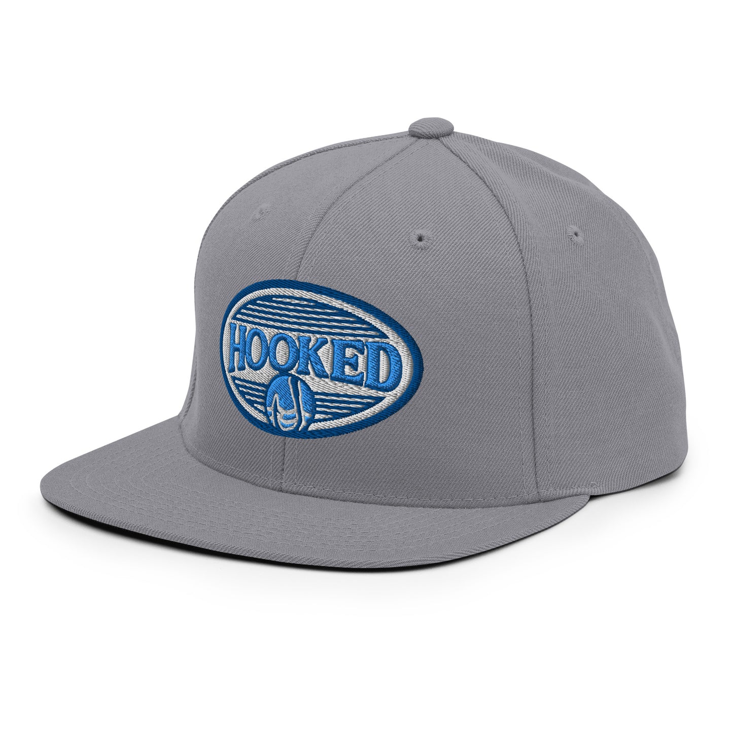 HOOKED - Bass Fishing Hat For Men Women | Snapback Hat