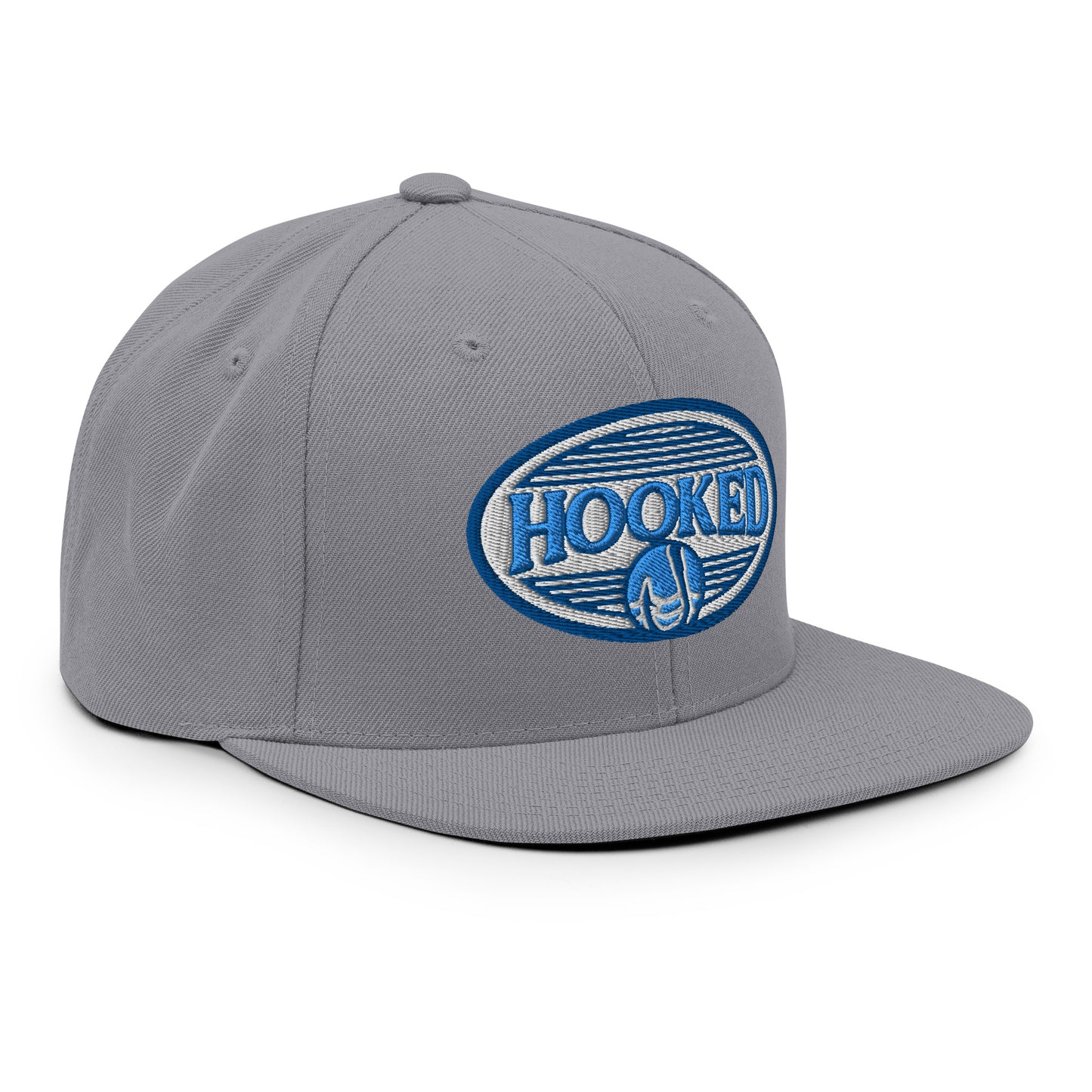 HOOKED - Bass Fishing Hat For Men Women | Snapback Hat