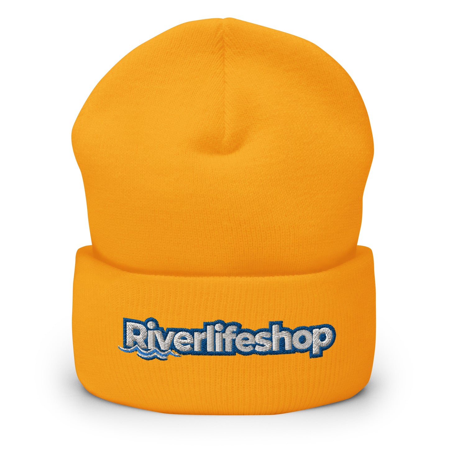 Riverlifeshop Embroidered Cuffed Beanie Hat