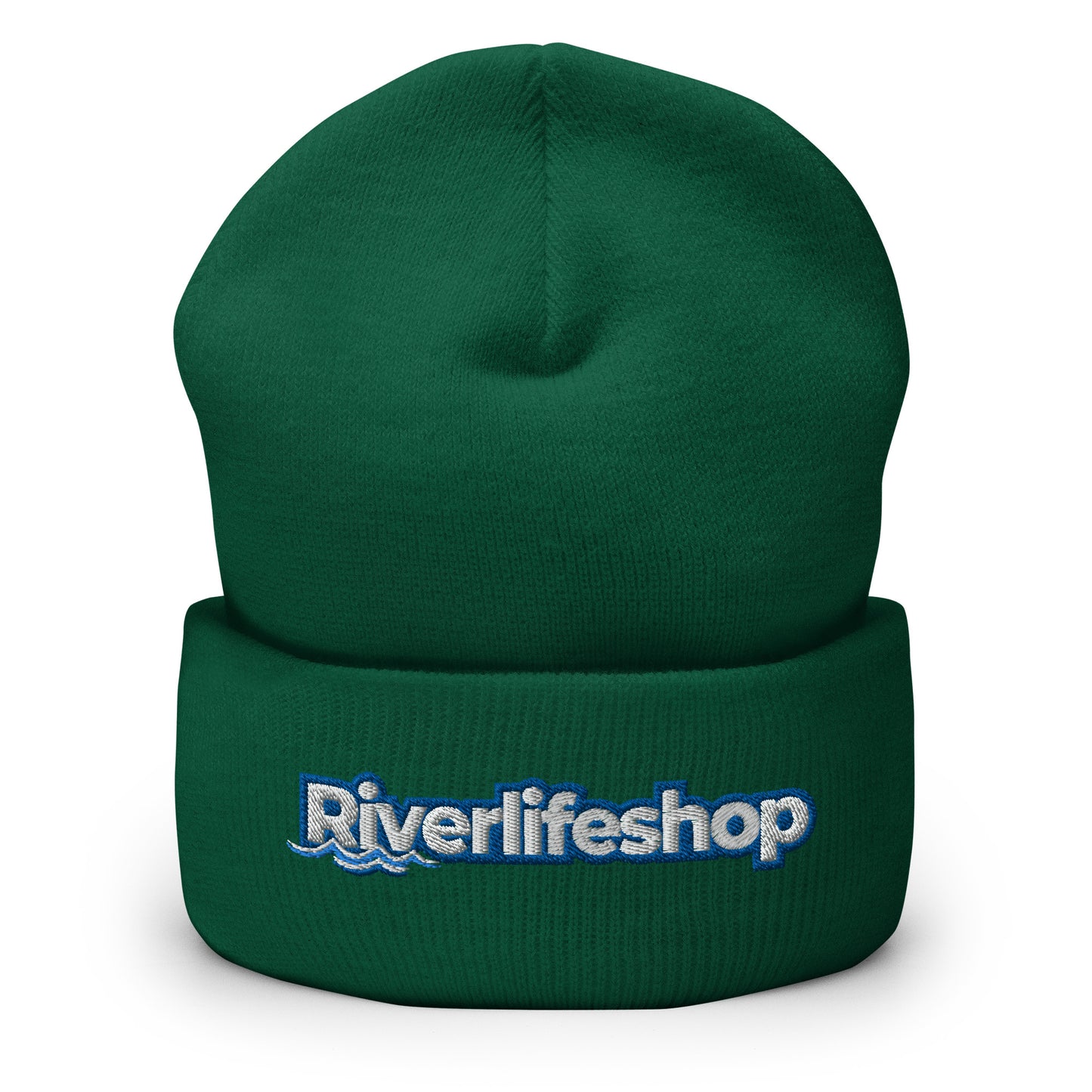 Riverlifeshop Embroidered Cuffed Beanie Hat