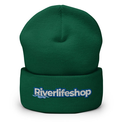 Riverlifeshop Embroidered Cuffed Beanie Hat