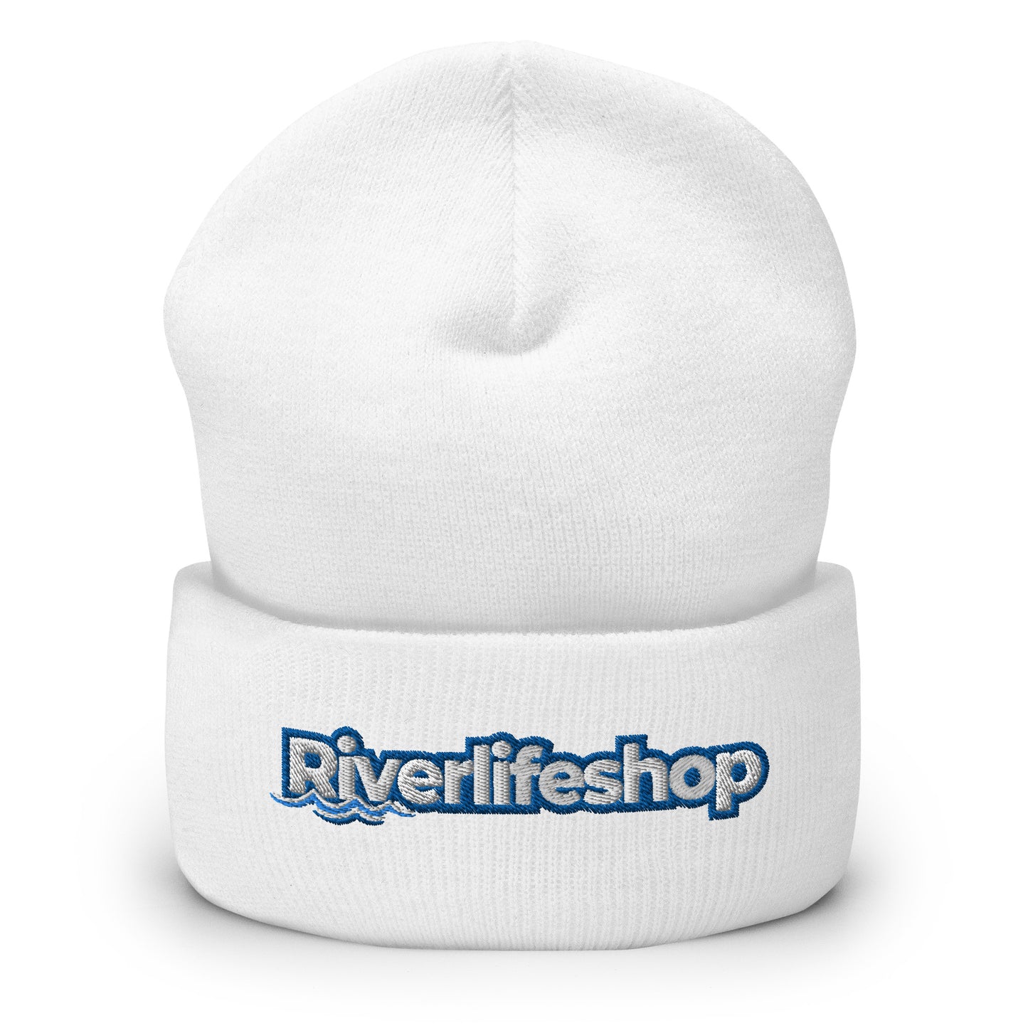 Riverlifeshop Embroidered Cuffed Beanie Hat