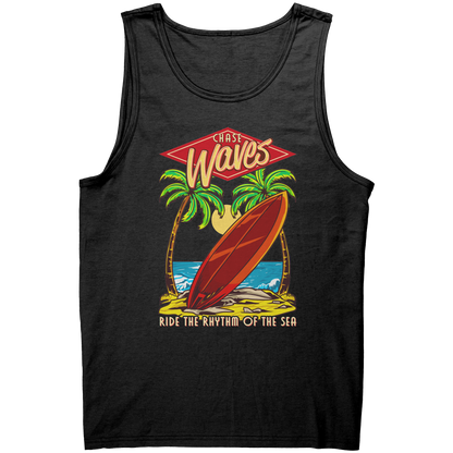 Chase Waves Ride The Sea - Surf Surfer Women Men Surfing Tank Tops