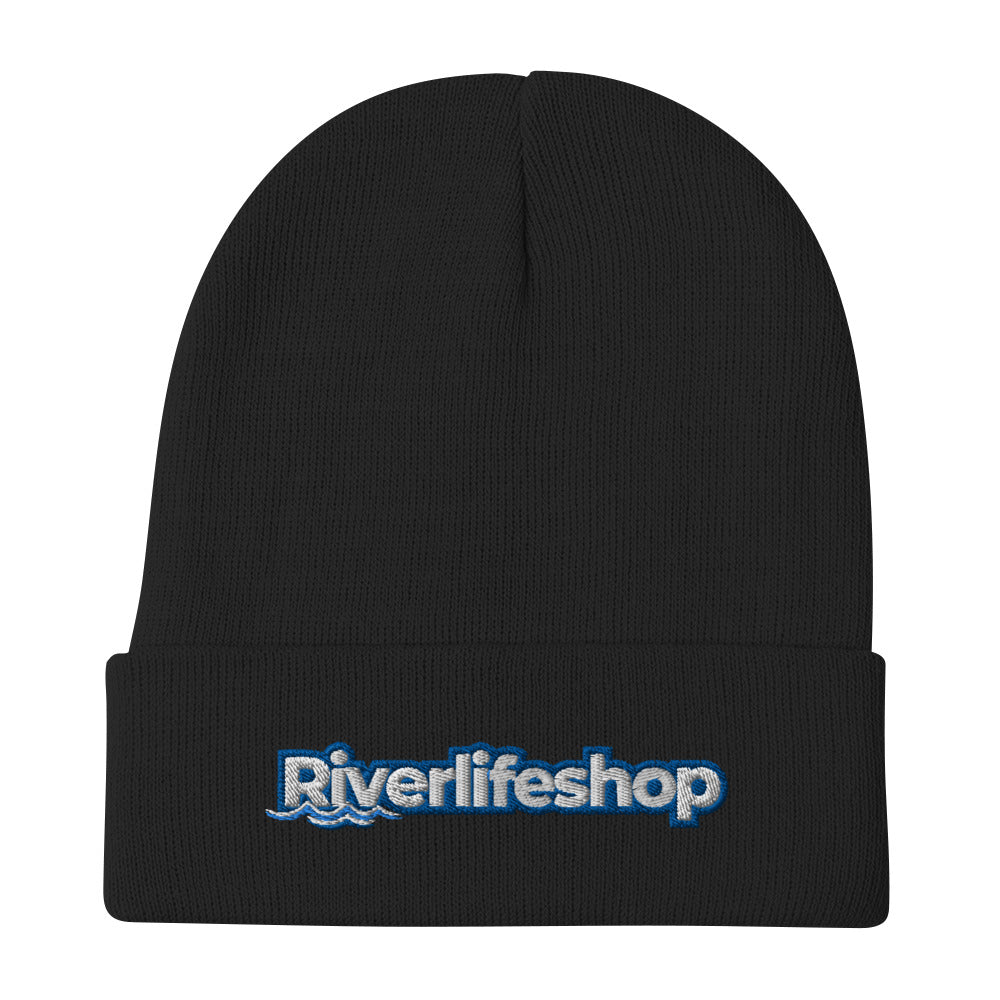 Riverlifeshop Embroidered Knit Beanie Hat