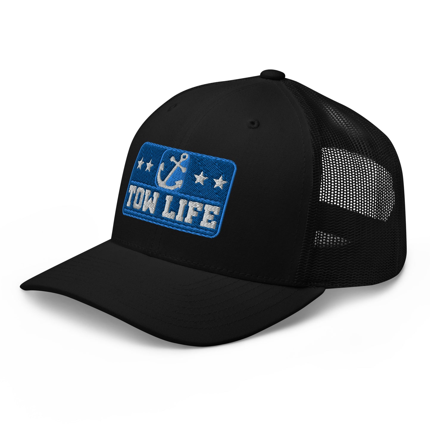 TOW LIFE - Merchant Mariner Towboater Anchor | Trucker Hat