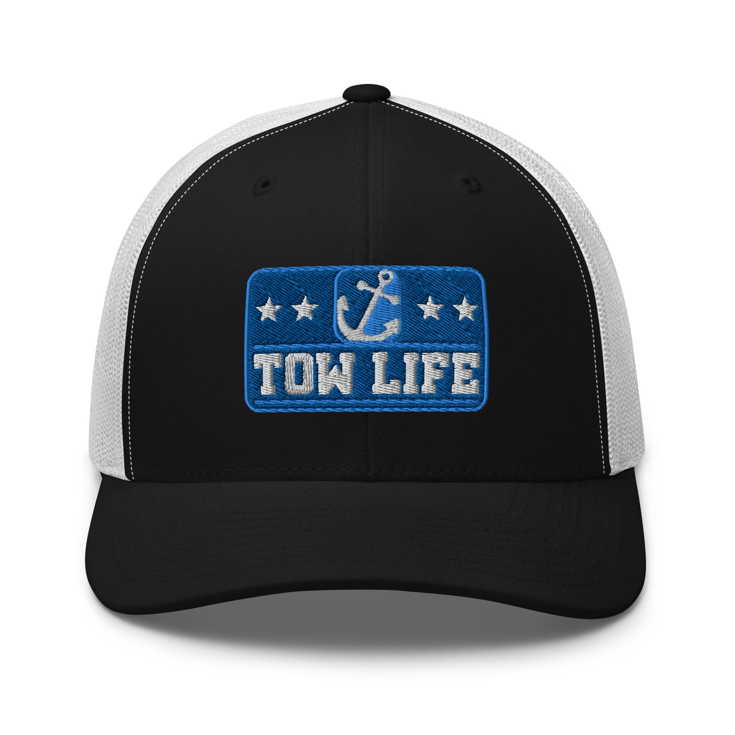 TOW LIFE - Merchant Mariner Towboater Anchor | Trucker Hat