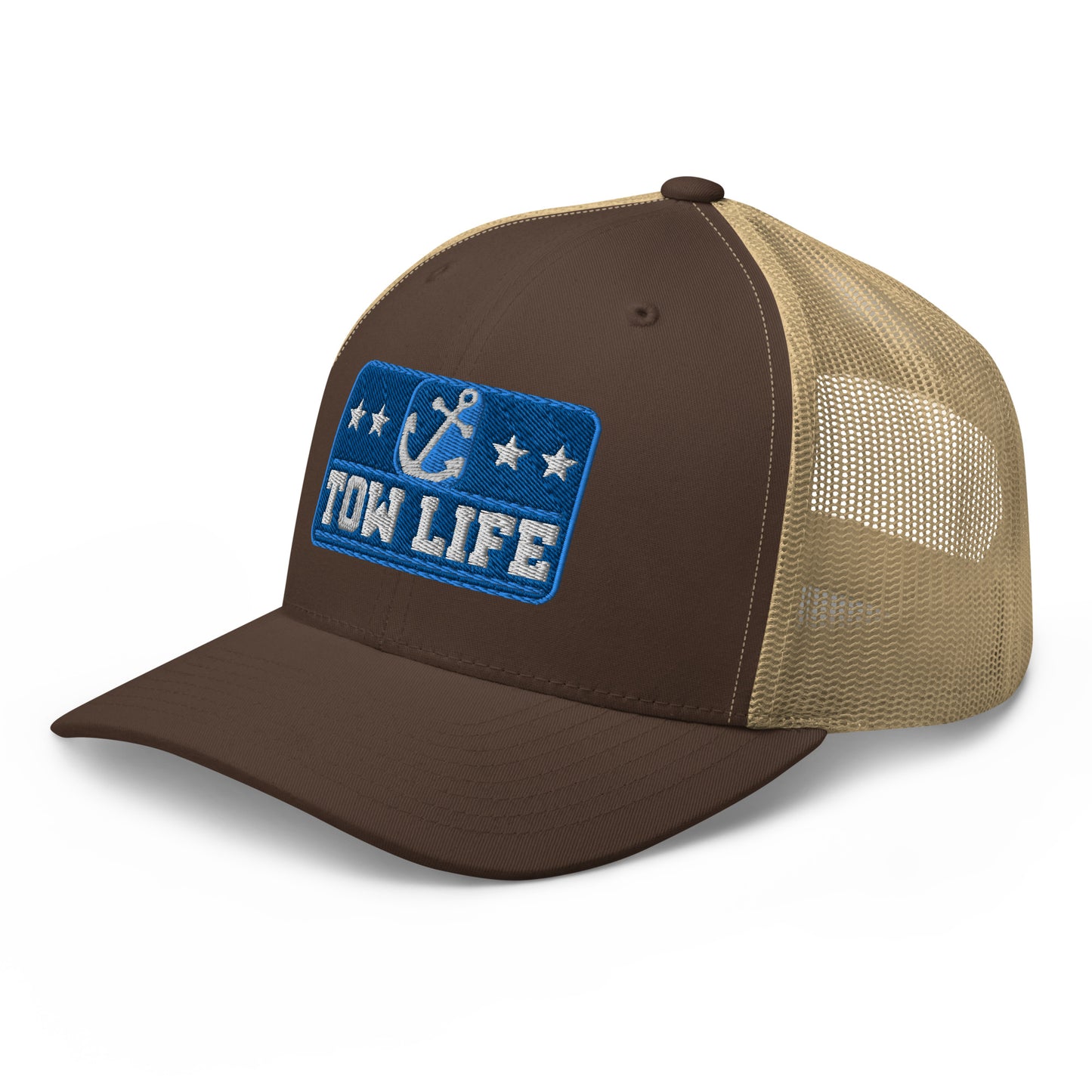 TOW LIFE - Merchant Mariner Towboater Anchor | Trucker Hat